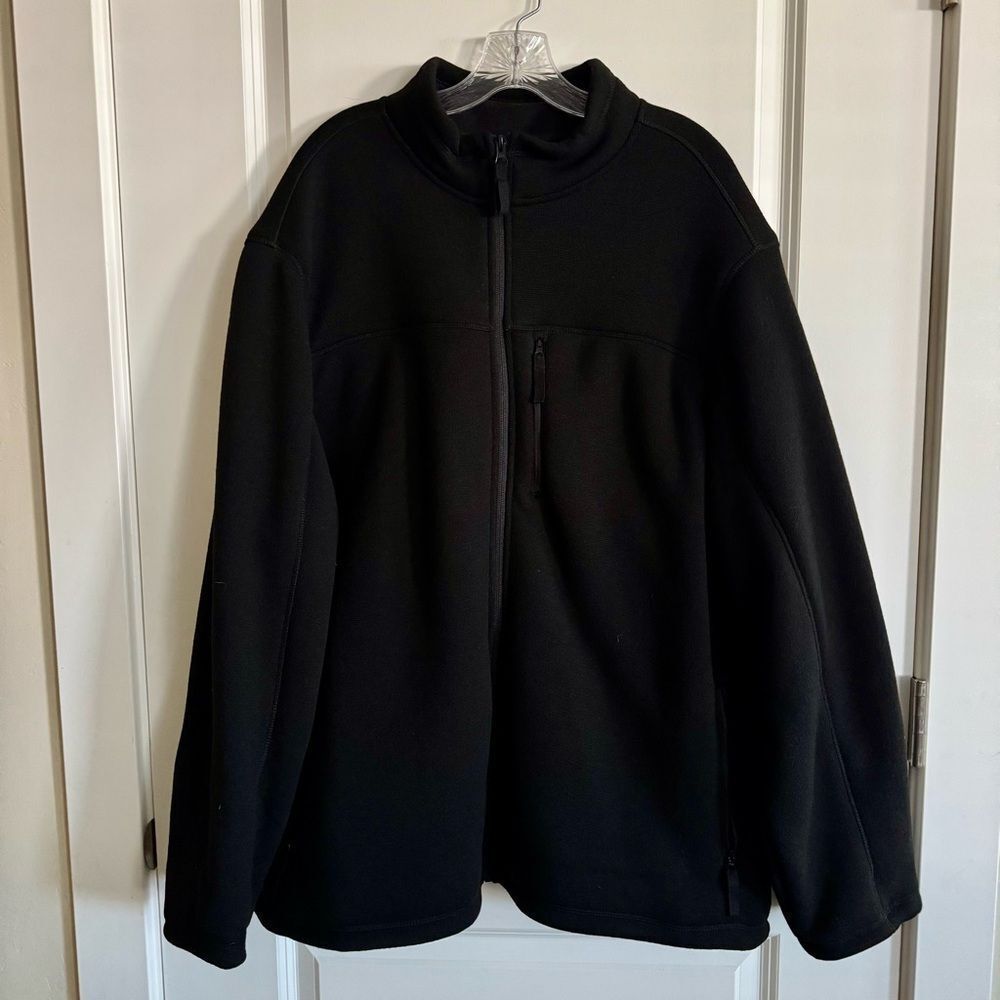 Black Fleece-Lined Jacket